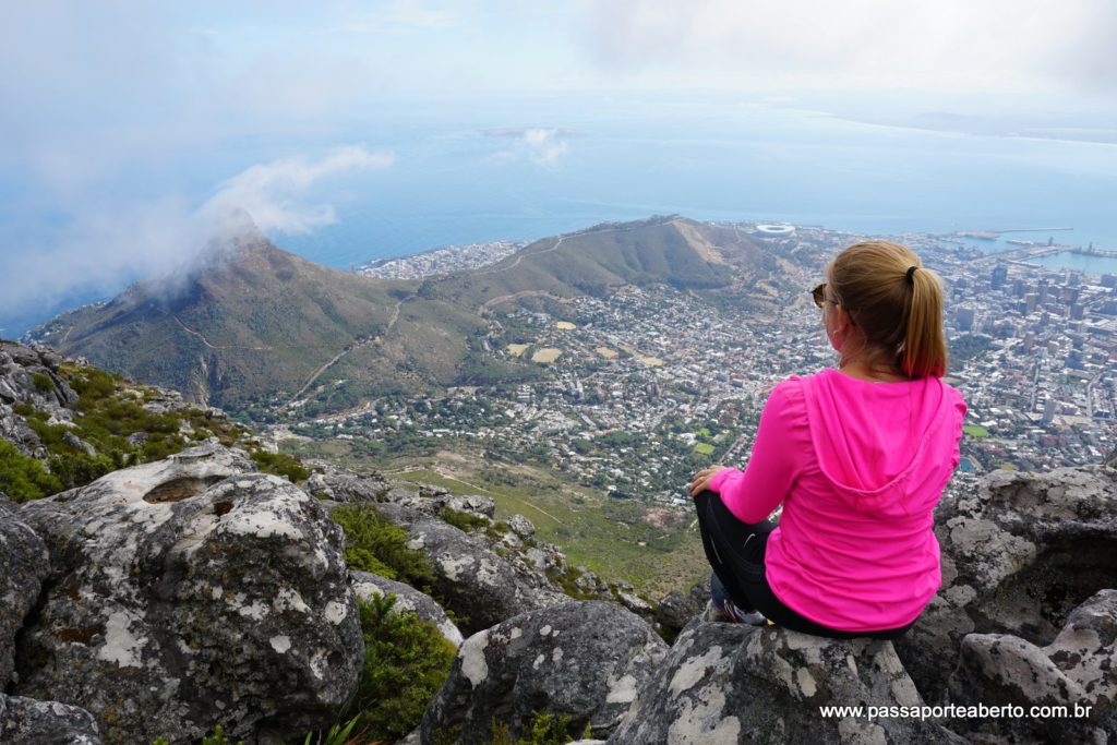 Vista do topo da Table Mountain!