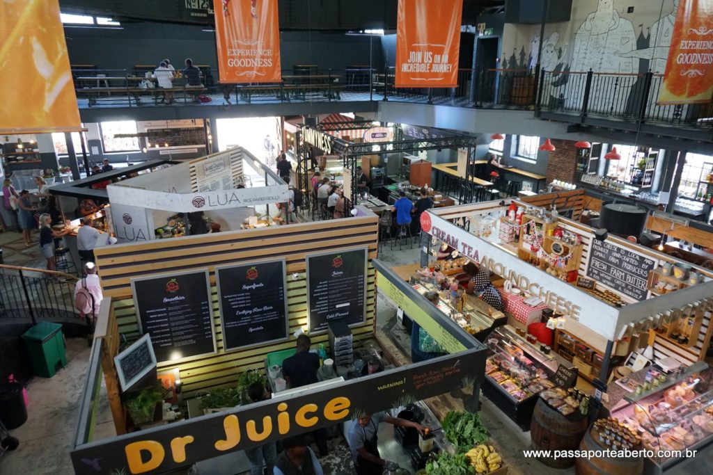 O Food Market é cheio de opções e é uma ótima pedida para o almoço!