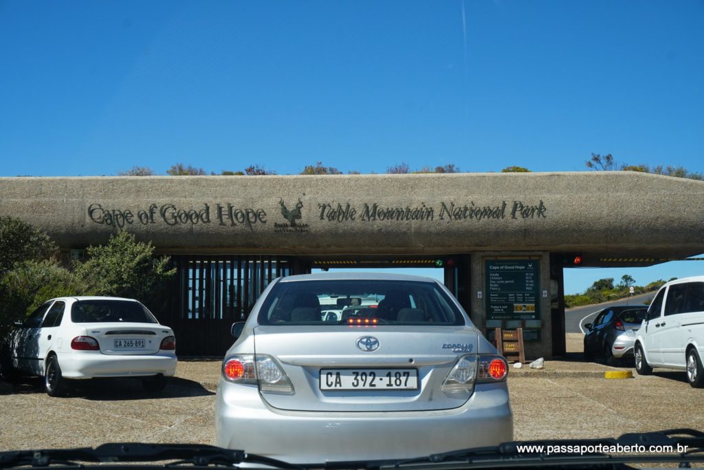 Entrada do parque